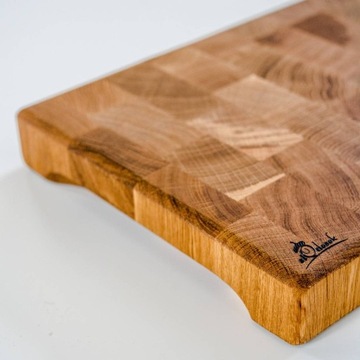 Deska do krojenia Sztorcowa 50x35x5 Duża Drewniana