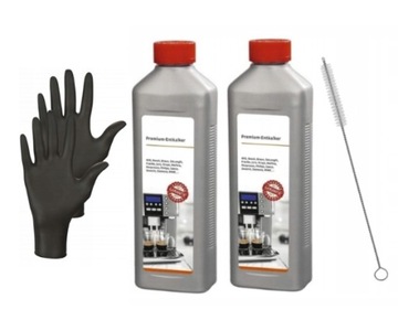 Odkamieniacz do ekspresu w płynie 2x 1000 ml - uniwersalny duży