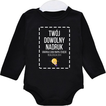 BODY KOLOR Z TWOIM WŁASNYM NADRUKIEM GRAFIKA r. 92