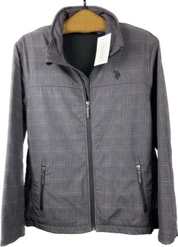 Kurtka męska przejściowa U.S Polo Assn. szara r.XL