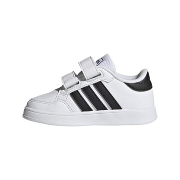 BUTY DZIECIĘCE SKÓRZANE SPORTOWE ADIDAS NA RZEPY FZ0090 r 27