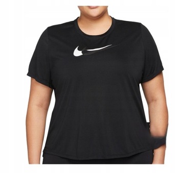 T-SHIRT DAMSKI SPORTOWY NIKE DRI-FIT SWOOSH RUNN DN1753-010 1X