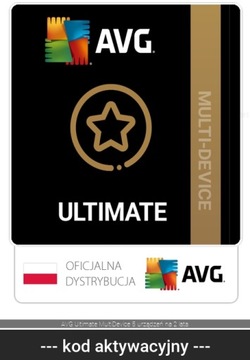 AVG Ultimate MultiDevice 5 urządzeń na 2 lata