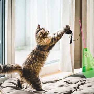 ИГРУШКА для кошачьей удочки 3в1 МЫШЬ Kong BALL