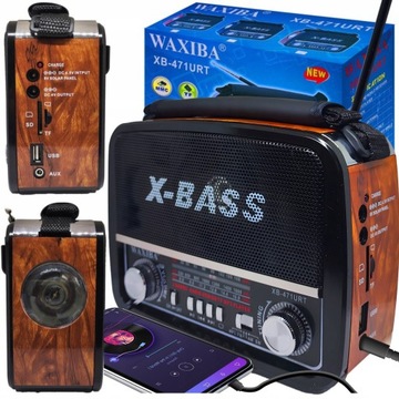 ПОРТАТИВНОЕ СЕТЕВОЕ КУХОННОЕ РАДИО НА НЕБОЛЬШИХ БАТАРЕЯХ FM/AM/SW USB AUX SD MP3