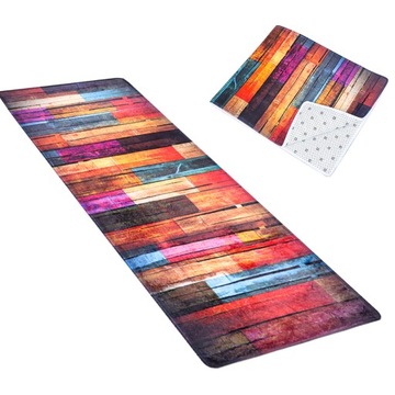 KOLOROWY DYWANIK KUCHENNY Z DESEK 40CM*100cm