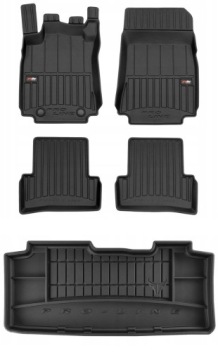 Set 3D gumové rohože Renault Modus 2004-2012