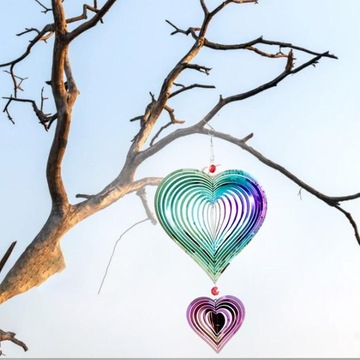 3D орнамент Wind Spinner из нержавеющей стали