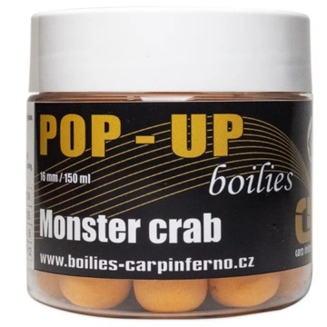 Carp Inferno pop up boilies 16mm 150ml Smak: Ananas/Śliwka