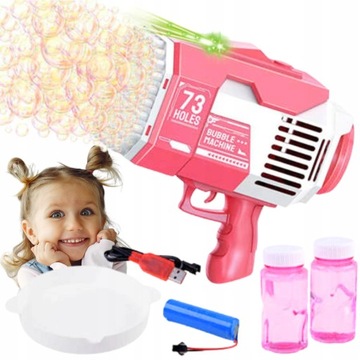 ПУЗЫРЬ ПИСТОЛЕТ БАЗУКА ПУЗЫРЬ МАШИНА + ЖИДКОСТЬ