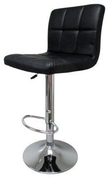 Табурет D2S, барный стул, вращающееся кресло, экокожа, регулируемая высота