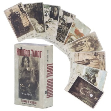ZESTAW KLASYCZNYCH 78 KART TAROTA TAROT HOODOO