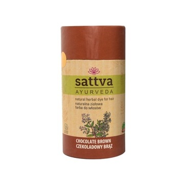 Sattva Natural Herbal Dye for Hair naturalna ziołowa farba do włosów P1