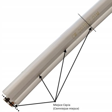 НАБОР НЕОНОВЫХ СВЕТОДИОДОВ 3 м IP65 БЛОК ПИТАНИЯ Светлый