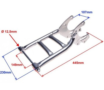 Wahacz Tylnego Zawieszenia Kinroad Bashan Loncin QUAD ATV 200 4 Homologacja