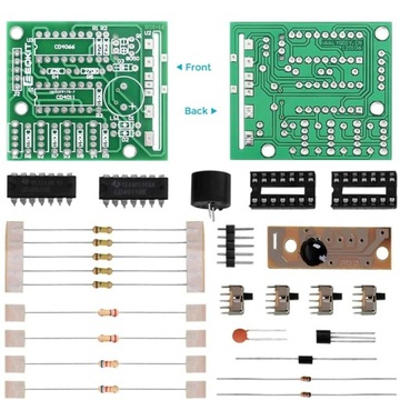 Электронная музыкальная шкатулка 16 DIY Набор для обучения пайке