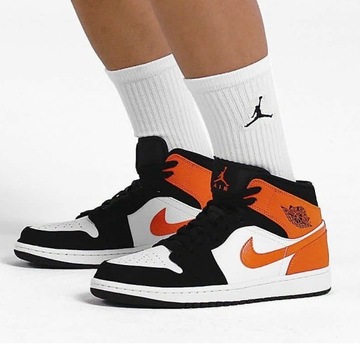 Nike Air Jordan кроссовки мужские молодежные кроссовки 1 MID 554724-058 42