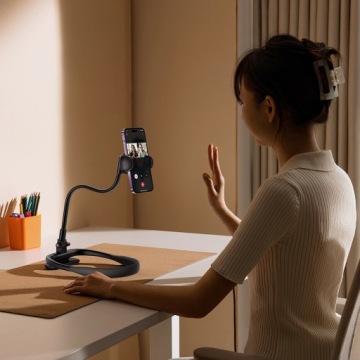 ДЕРЖАТЕЛЬ ДЛЯ ТЕЛЕФОНА НА ШЕЮ BASEUS, УНИВЕРСАЛЬНАЯ РЕГУЛИРУЕМАЯ ПОДСТАВКА-ШТАТИВ