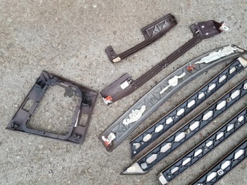 Декоры декоративные накладки салона боковые 8 203 826 BMW 3 E46 седан полиф