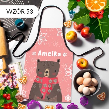 ФАРТУК ДЕТСКИЙ ПОДАРКИ САНТЫ ДЛЯ ДЕТЕЙ КУХОННЫЙ ФАРТУК