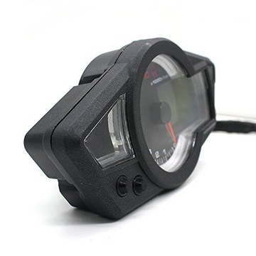 UNIWERSALNY LICZNIK CYFROWY MOTOCYKL MOTOR SKUTER QUAD LCD 11000 RPM