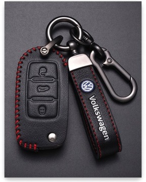Brelok Smycz Do Kluczy volkswagen Metal Skóra