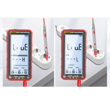 PROFESJONALNY ELEKTRONICZNY MIERNIK PRĄDU MULTIMETR CYFROWY LCD
