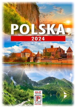 Kalendarz Plakat Polski Polska 2025