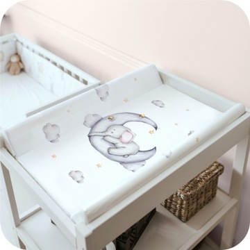 ЖЕСТКАЯ ПЕЛЕНАЛКА 70х47 ДЛЯ КРОВАТИ, КОМОДА, ПРОФИЛИРОВАННОГО КОВРИКА BUBI HARD