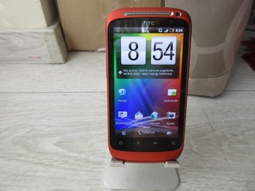 HTC DESIRE S RED UNIKAT BEZ SIMLOCKA SUPER STAN REAL FOTO