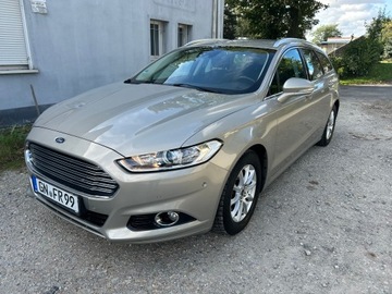 Ford Mondeo V Kombi 1.6 TDCi 115KM 2015 Ford Mondeo MK5 Titanium * Mały przebieg+Serwis * Nowy rozrząd * z Niemiec