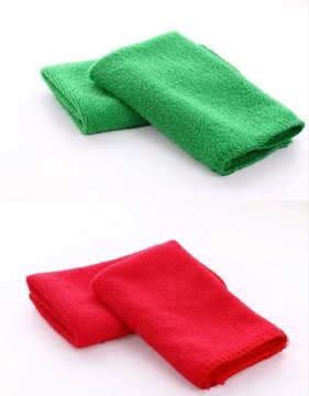 Салфетка из микрофибры (микрофибра), универсальная, 32х32см, разноцветная.