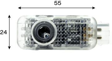 ПРОЕКТОР СВЕТОДИОДНЫЙ ЛОГОТИП AUDI HD A3 A4 A5 A6 A8 Q3 Q5 Q7