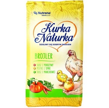 NUTRENA KURKA NATURKA Pasza BROJLER 1 dla kur 25kg