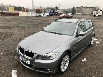 BMW Seria 3 E90-91-92-93 Touring E91 2.0 318d 143KM 2008 BMW 3 Touring 318 d 143Ps LIFT KLIMATRONIK NAVI