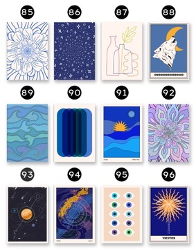 ПЛАКАТ a3 КОМПОЗИЦИЯ ПЛАКАТОВ ДЛЯ УКРАШЕНИЯ ДОМА ПЛАКАТЫ НА СТЕНУ 3 шт.