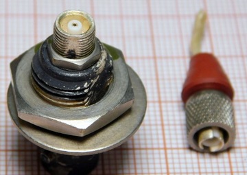 Złącze koncentryczne BNC srebrzone [CP]32