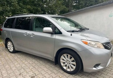 Toyota Sienna III 3.5 V6 266KM 2012 Toyota Sienna 3.5 BLPG 266Ps 4x4 Automat Navi 7 foteli Kamera Bezwypadkowa, zdjęcie 9