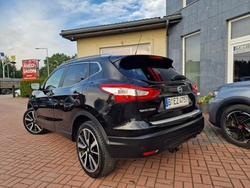 Nissan Qashqai II Crossover 1.2 DIG-T 115KM 2014 Nissan Qashqai Benzyna Tekna Navigacja Panorama, zdjęcie 7