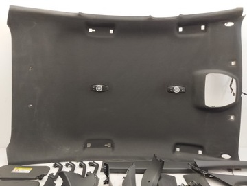 FORD FOCUS MK3 ST-LINE ПОТОЛОК, ЧЕРНЫЕ СТОЙКИ