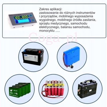 Индикатор заряда аккумулятора 10-100 В