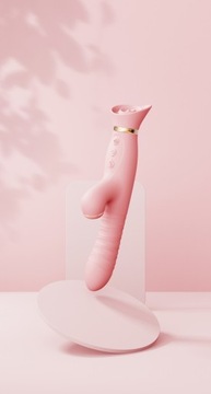 Zalo Rose Thruster Клубнично-розовый пульсатор
