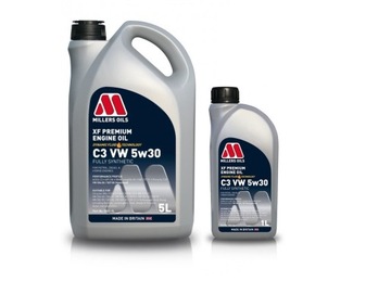 Millers Oils XF Premium C3 VW 5w30 6L Dystrybutor