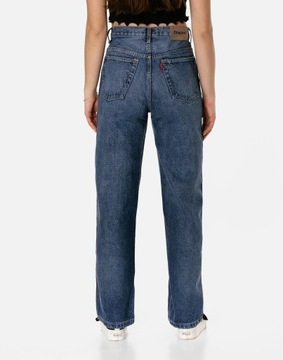 Szerokie Spodnie Szwedy Dzwony Jeans Damski J89 37