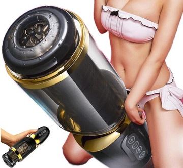 Masturbator Artificial Vagina Reciprocating Rotary Machine Erotic Gadgets