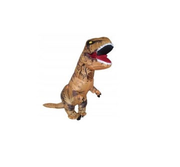 PRZEBRANIE DMUCHANY STRÓJ DINOZAUR T-REX KOSTIUM