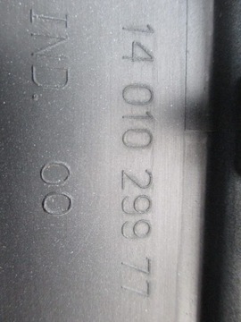 PEUGEOT 807 CITROEN C8 LIŠTA VNĚJŠÍ DVEŘE ZADNÍ LEVÝ CHRÓM 1401029977