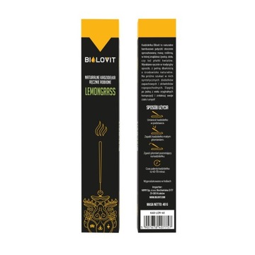 BILOVIT KADZIDEŁKA LEMONGRASS