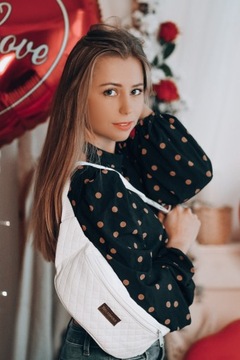 СТЕГАНАЯ НАСТЕННАЯ СУМКА, РЕМЕНЬ НА БЕДРА