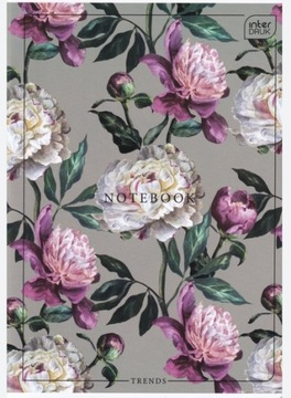 Блокнот Interdruk А5, 60 листов LINIA DZIWCZYKI, микс обложек